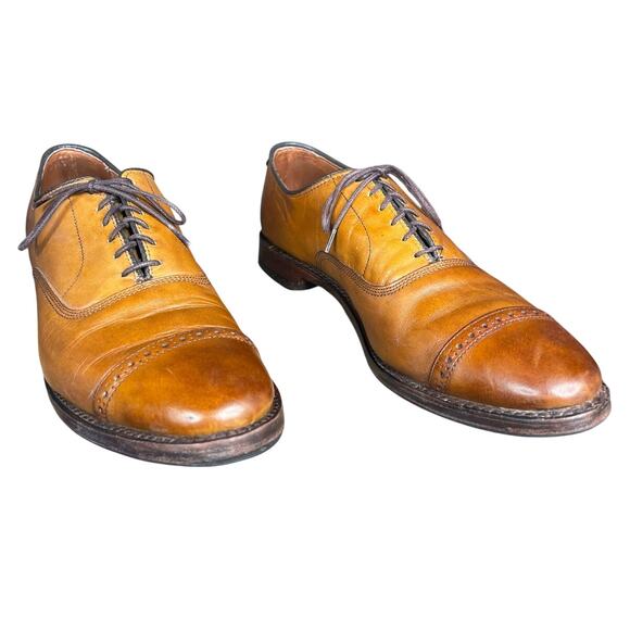Allen Edmonds Men’s Fifth Avenue Narrow Brown Leather Cap Toe Size US 11 B main image 5